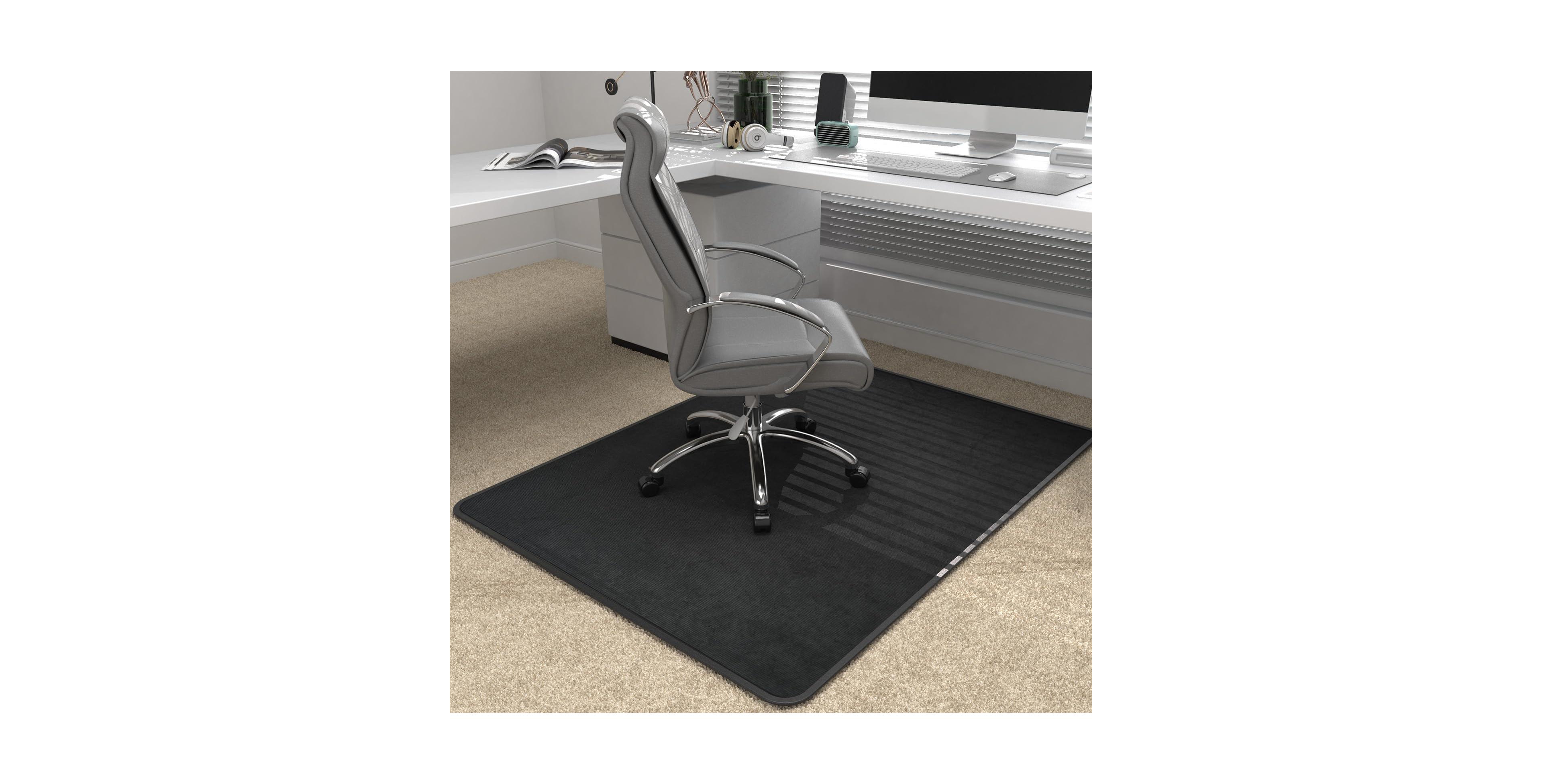 Danrong Large Non Slip Office Chair Mat For Hardwood Floors And Tile Easy Clean