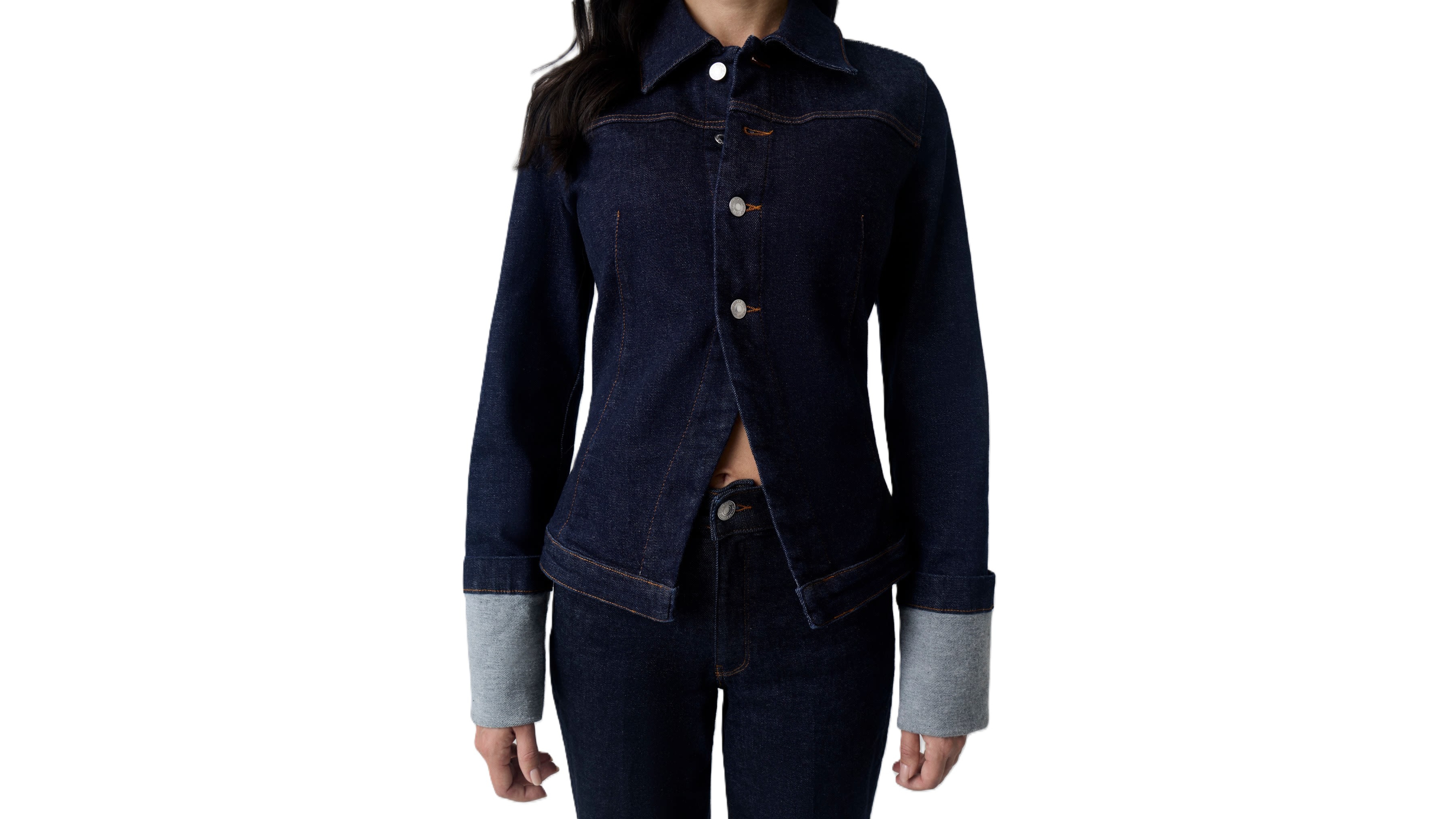 Guess Women's Madeline Cropped Denim Jacket