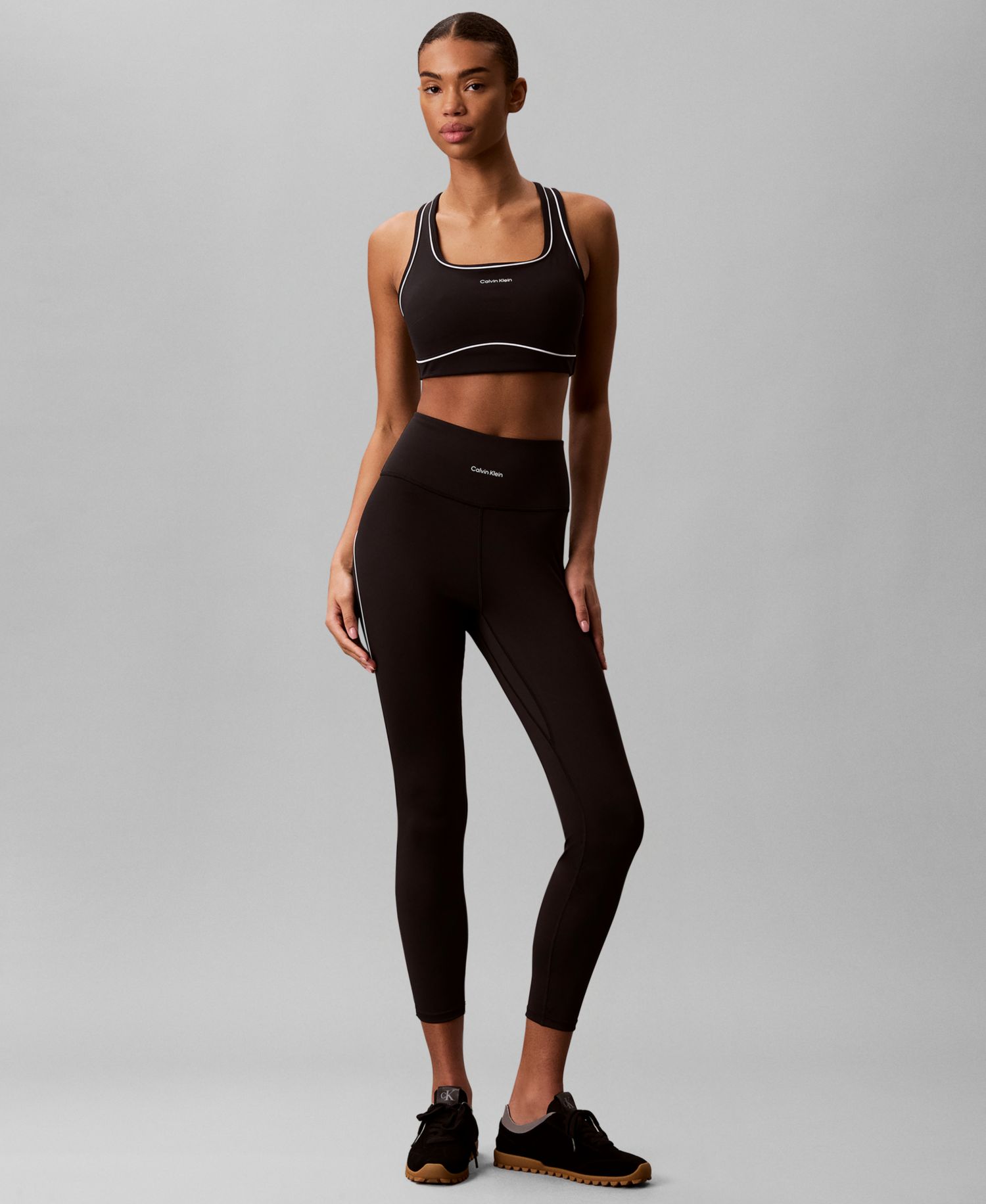 Women's Regular Icon Sport Piping Racerback Sport Bra, GWS6K349