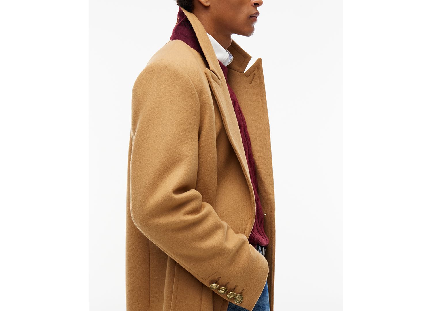 Men's American Icons Classic Double-Breasted Peacoat