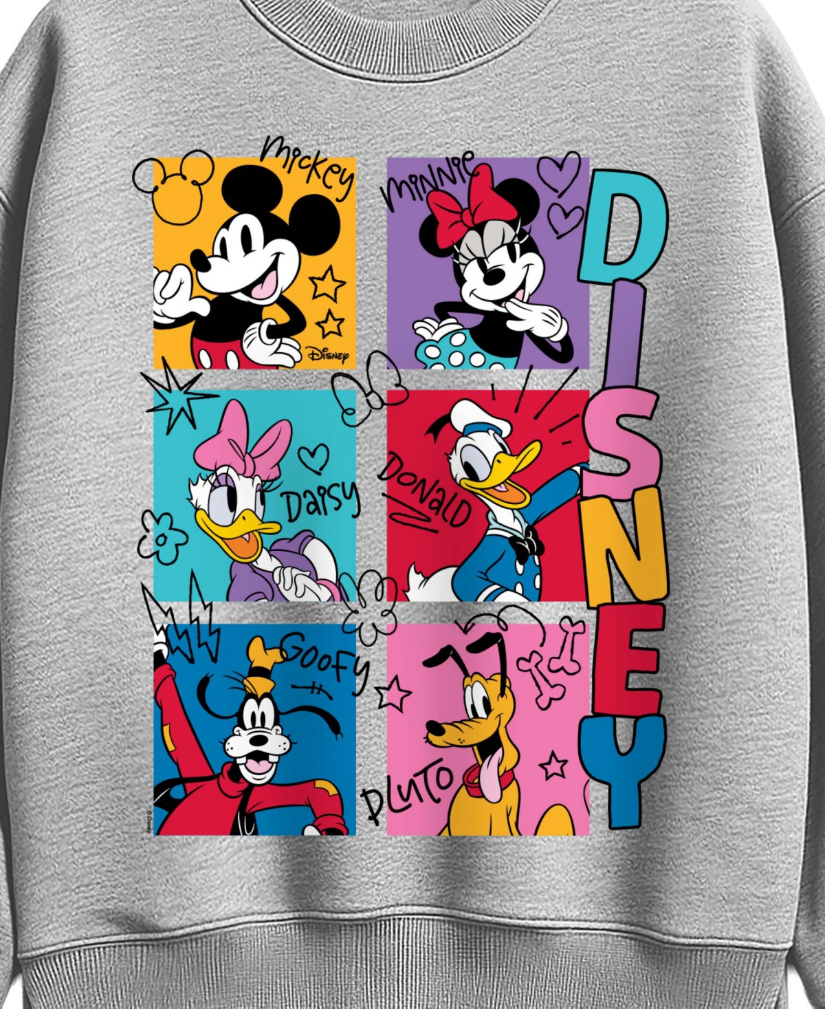 Hybrid Apparel Plus Disney Long-Sleeve Graphic Sweatshirt