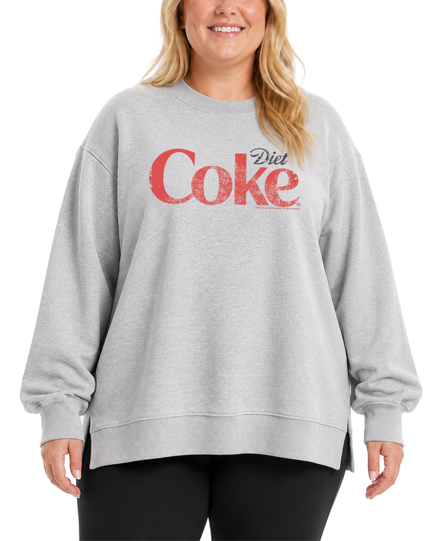 Plus Size Graphic Oversized Sweatshirt
