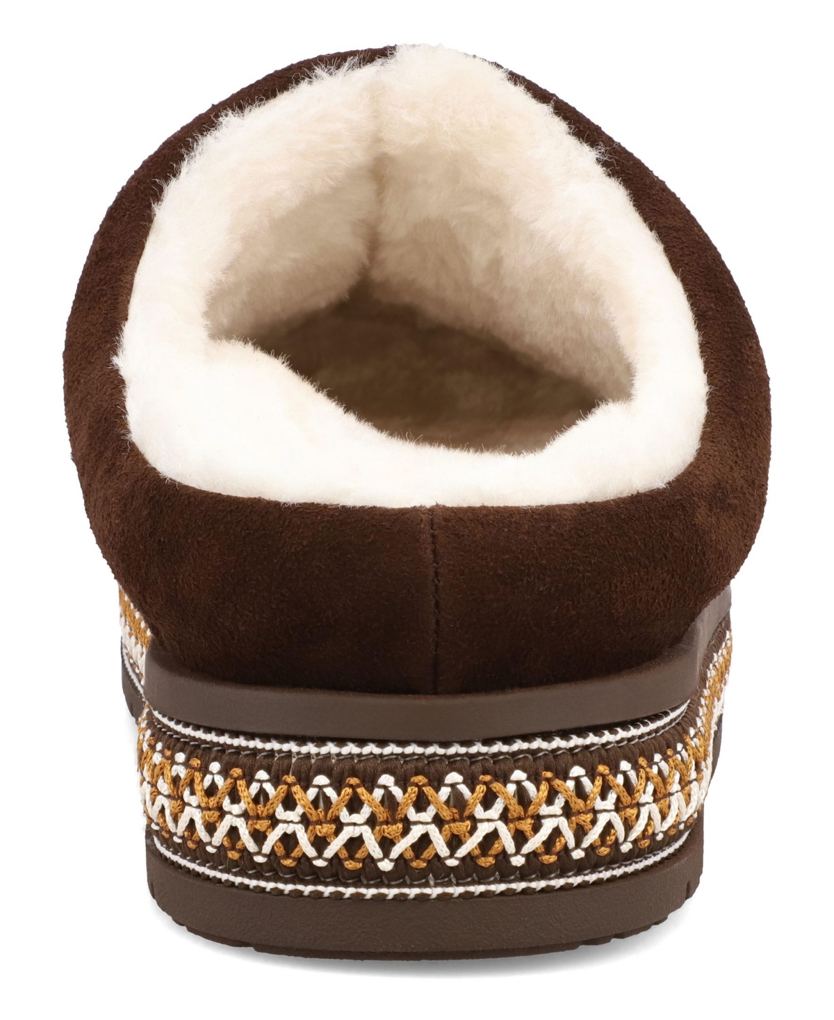 Mia Women's Villas Suede Slip-On Clog Slippers