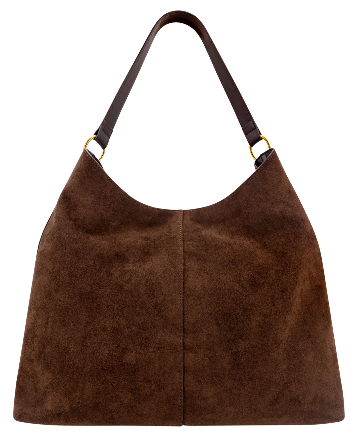 Женская сумка LIKE DREAMS Sava Suede Large Tote Handbag, цвет: Коричневый — фото 2