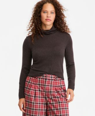 Women's Fitted Featherweight Turtleneck Sweater