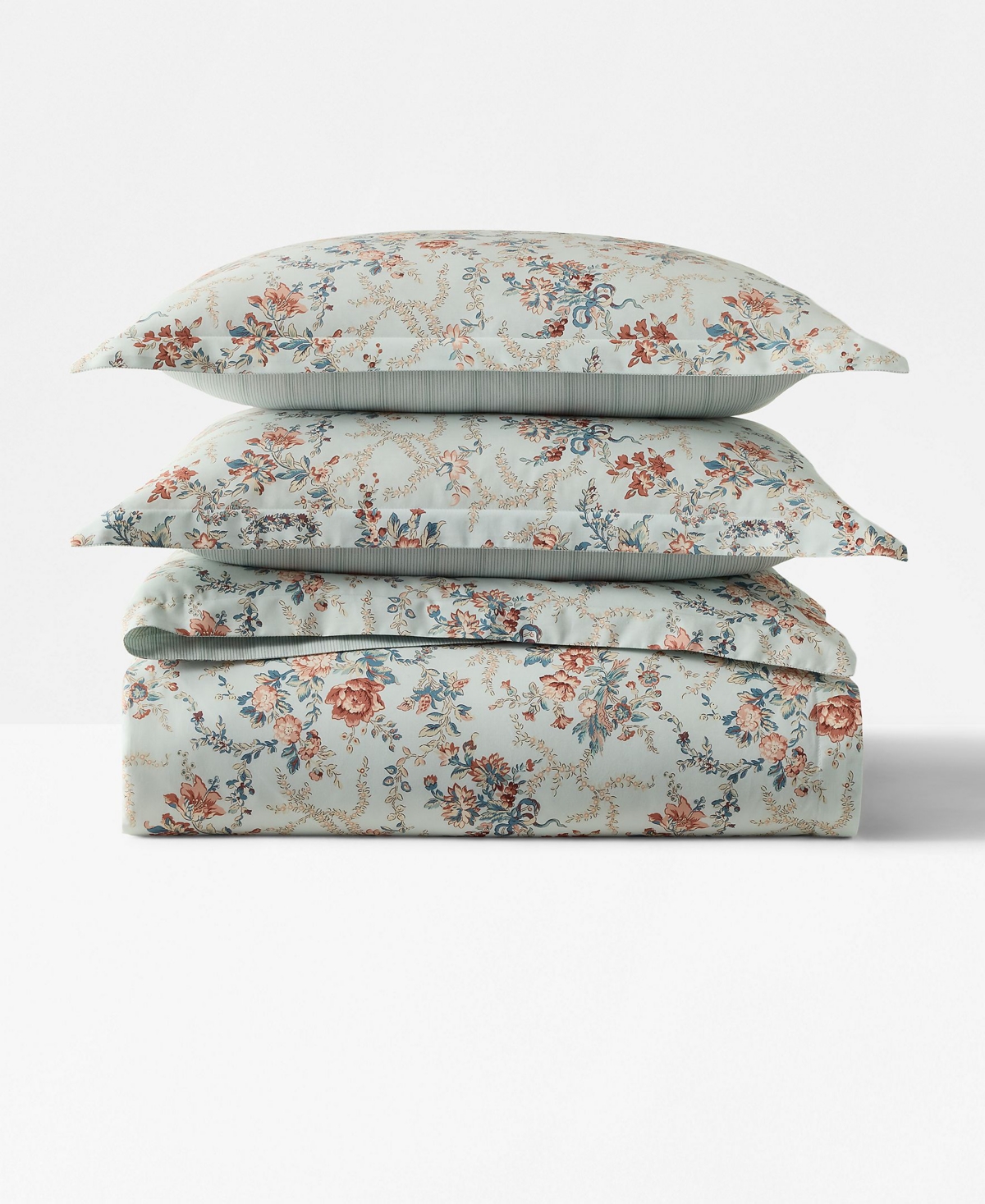 Lauren Ralph Lauren Hayley Cotton 3-Piece Duvet Cover Set, Full/Queen