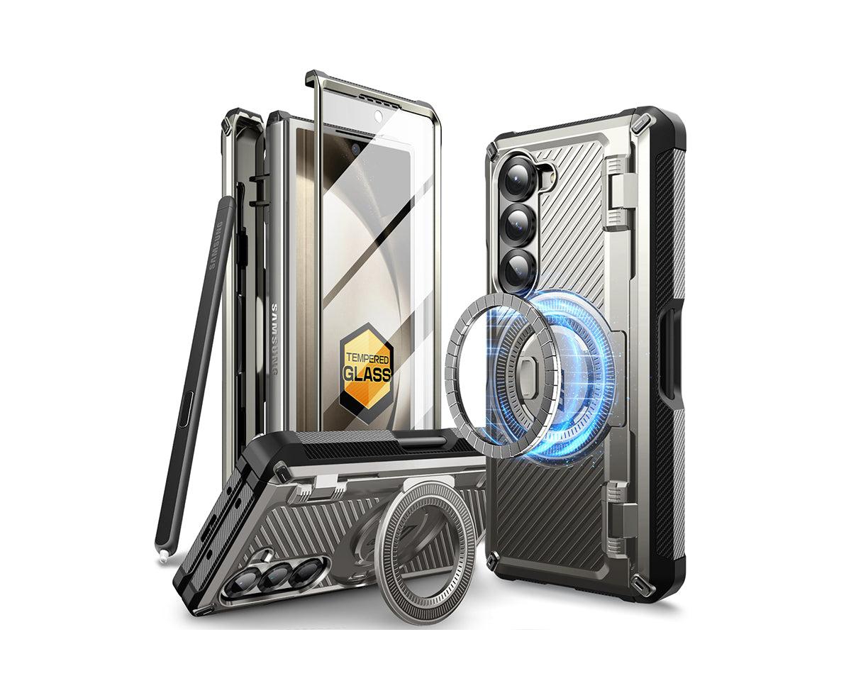 Supcase Unicorn Beetle Pro Mag Rugged Belt-Clip Case for Samsung Galaxy Z Fold6 - Grey