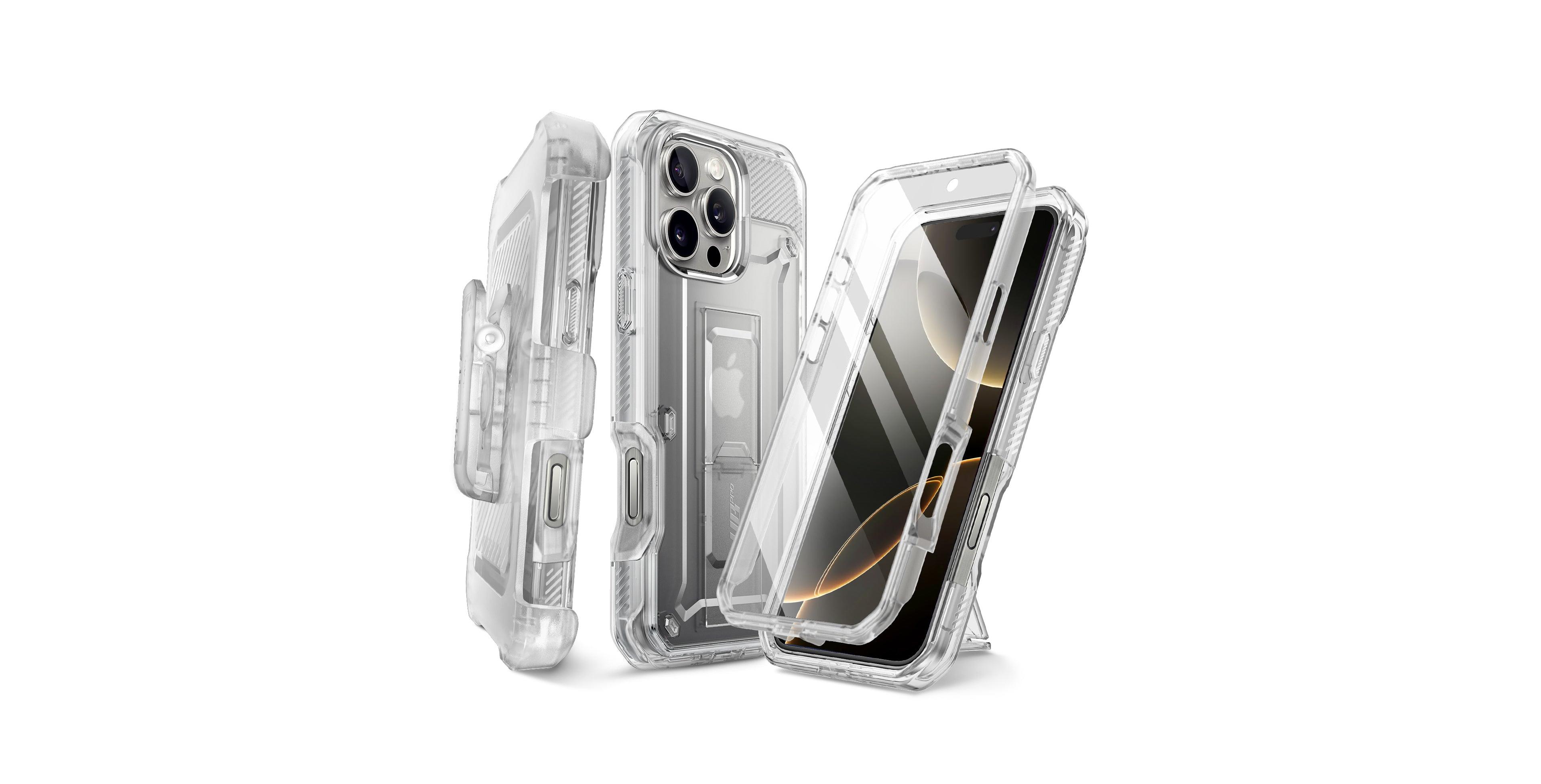 Supcase iPhone 16 Pro Max Unicorn Beetle Rugged Full-Body Built-In Screen Protector Case Compatible with Apple