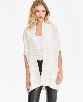 Women's Lantern Sleeve Open-Front Cardigan