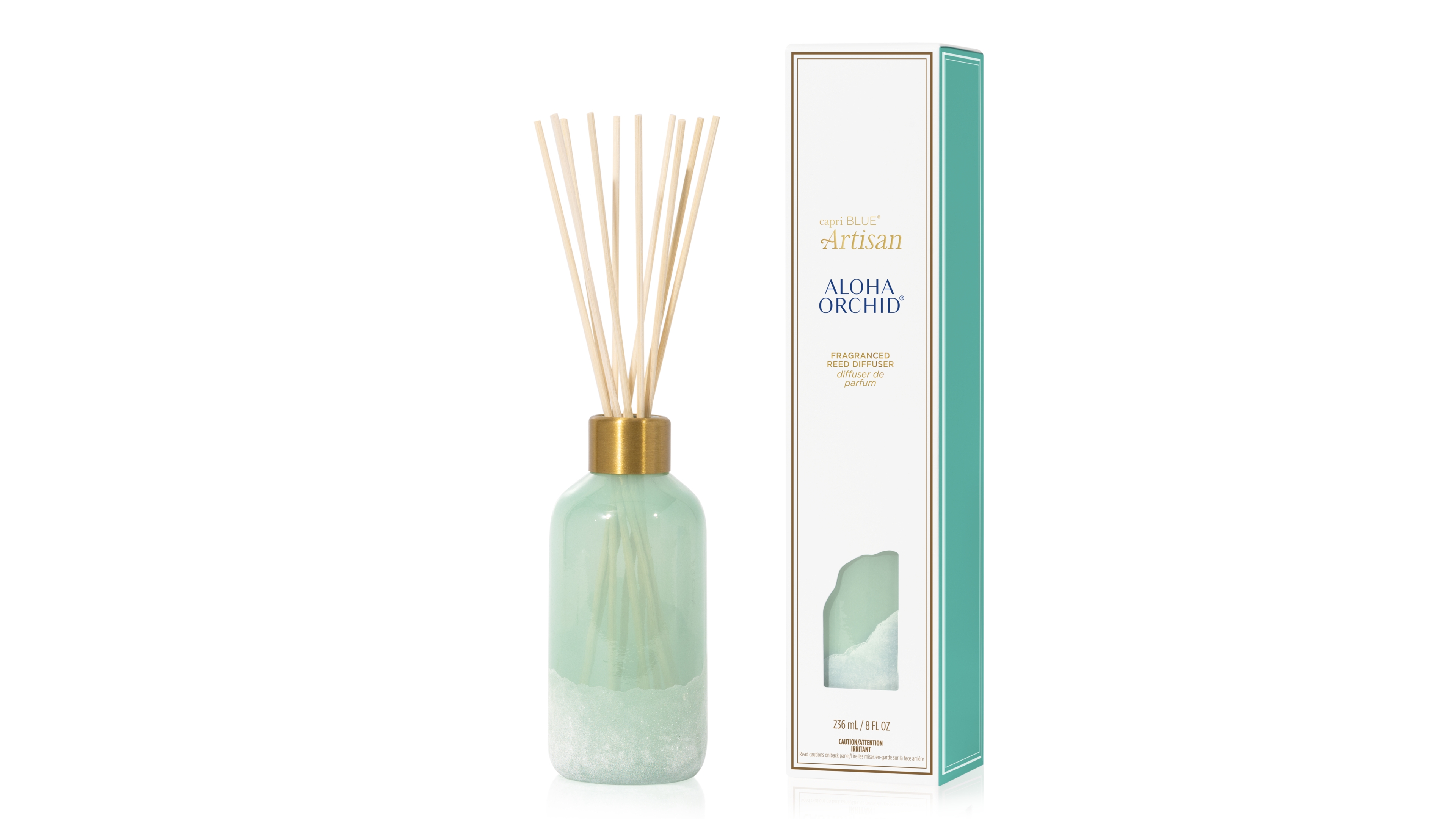 Capri Blue Luce d'Amalfi Reed Diffuser Aloha Orchid 8 oz.