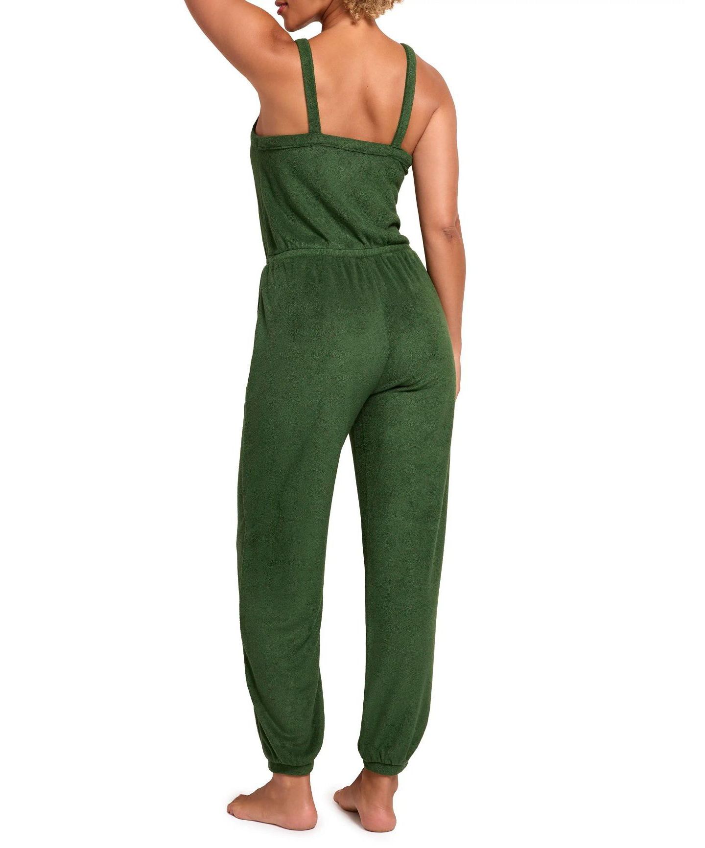 Женский комбинезон Adore Me Miranda Jumpsuit, цвет: Тёмный зелёный — фото 4