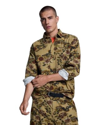 Men's Dragon Print Shirt