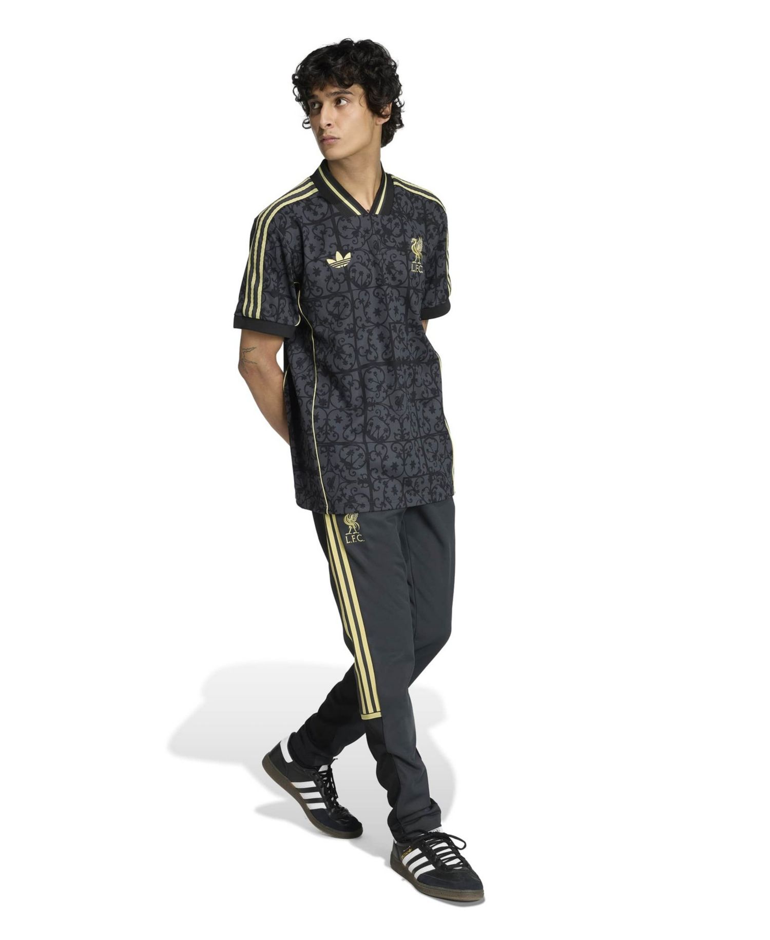 Men's and Women's Liverpool Lifestyler Short-Sleeve V-Neck Jersey