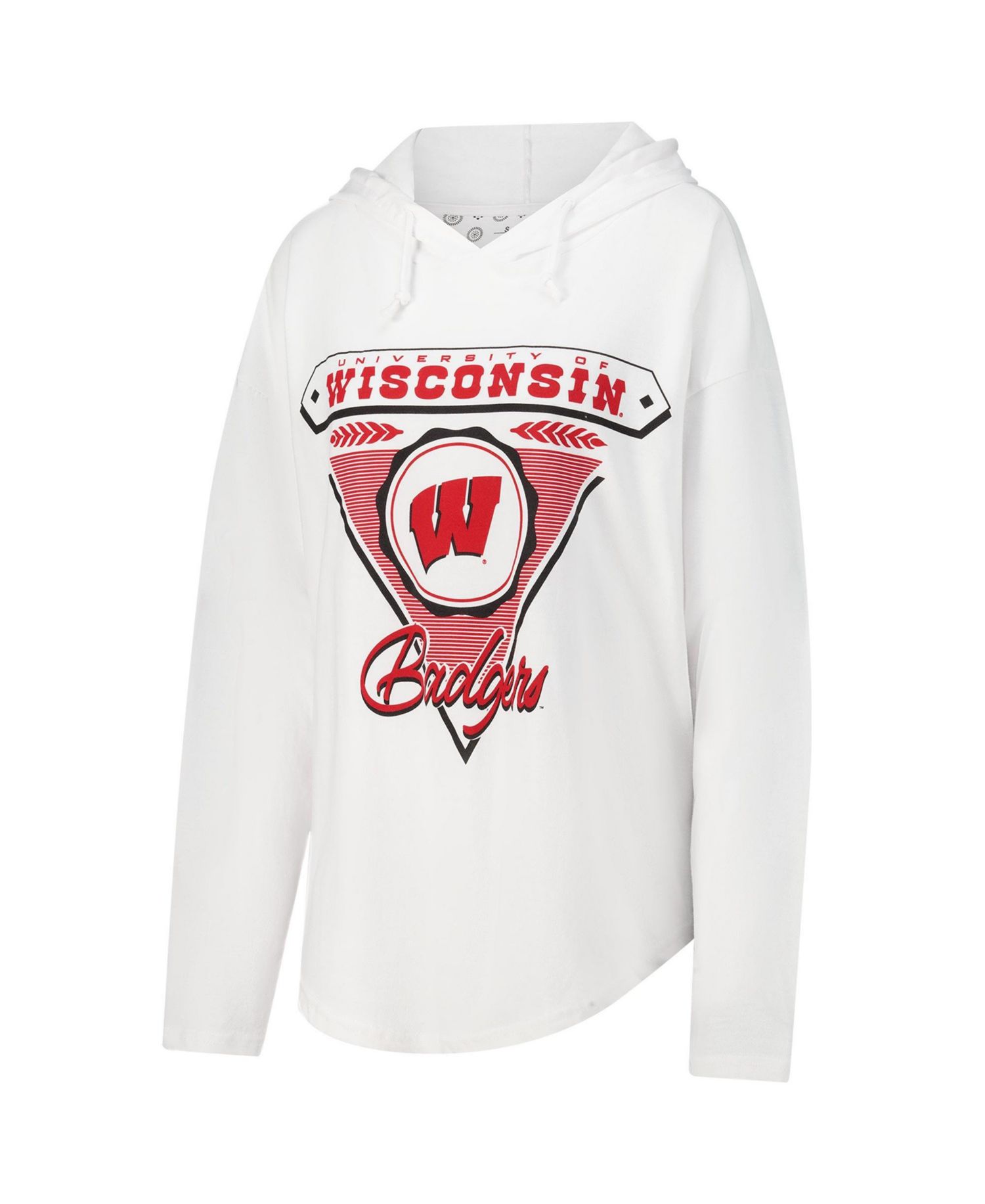 Women's Wisconsin Badgers San Bruno Graphic Long Sleeve Hoodie