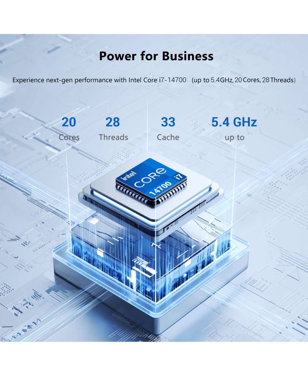 Msi Pro DP180 Business Tower Desktop, Intel Core i7-14700