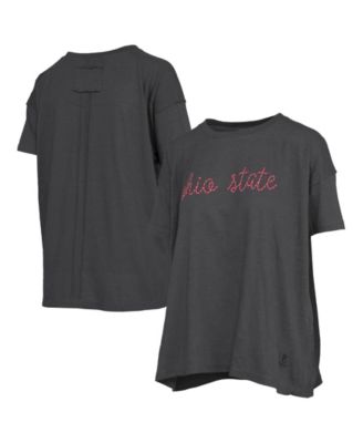 Women's Ohio State Buckeyes Swirl Script Oversized T-Shirt