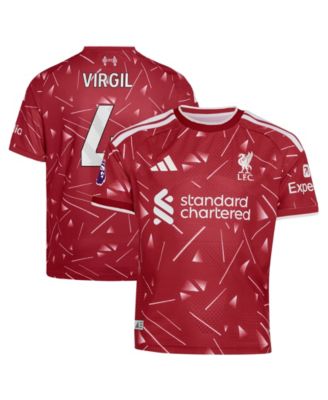 Boys' and Girls' Liverpool FC Virgil Van Dijk 2026/27 Home Authentic Slim-Fit Jersey