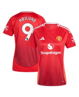 Women's Rasmus Hojlund Manchester United 2024/25 Home Replica Player Jersey