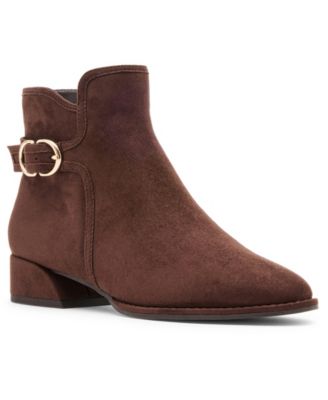 Women's Anchor Block Heel Booties