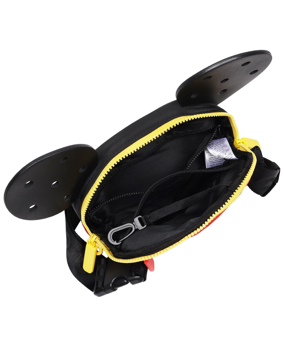 Crocs Women's Disney Mickey Mouse 3D Ears Belt Bag – Officially Licensed Waist Pack