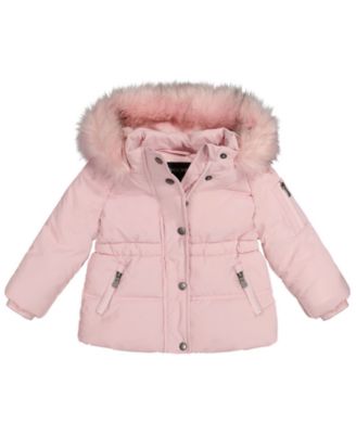 Baby Girls' Hooded Parka Jacket