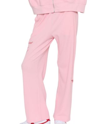 Juniors' Life Is Sweet Pull-On Graphic Wide-Leg Sweatpants