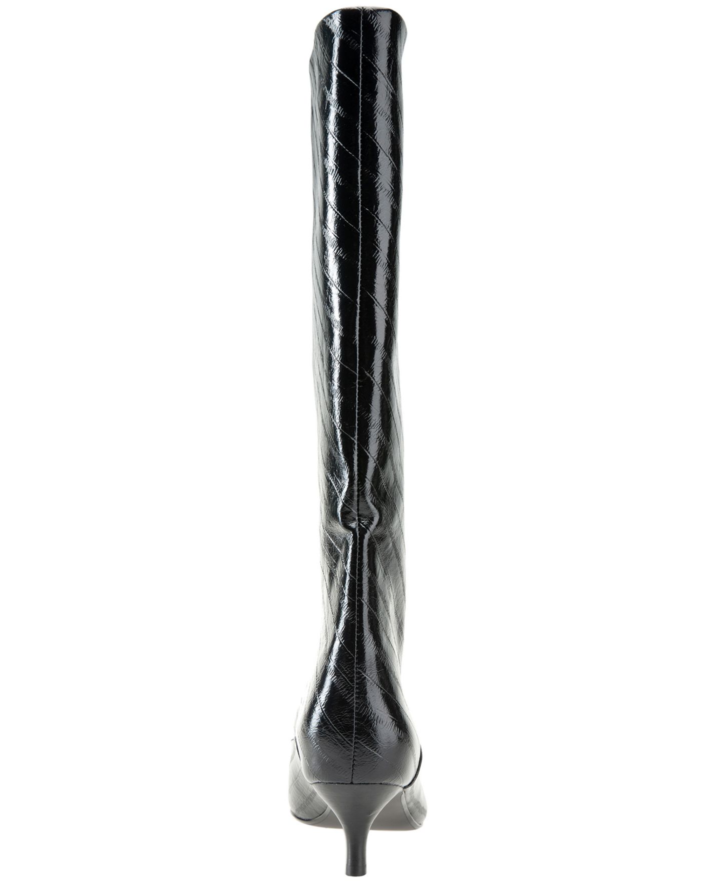 Женские ботинки Kenneth Cole New York Brisbane Kitten Heel Dress Boots, цвет: Чёрный лаковый — фото 3