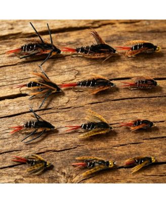 Trout Fly Fishing Flies Caddis Mayfly Dragonfly Stonefly Hopper Dry Flies