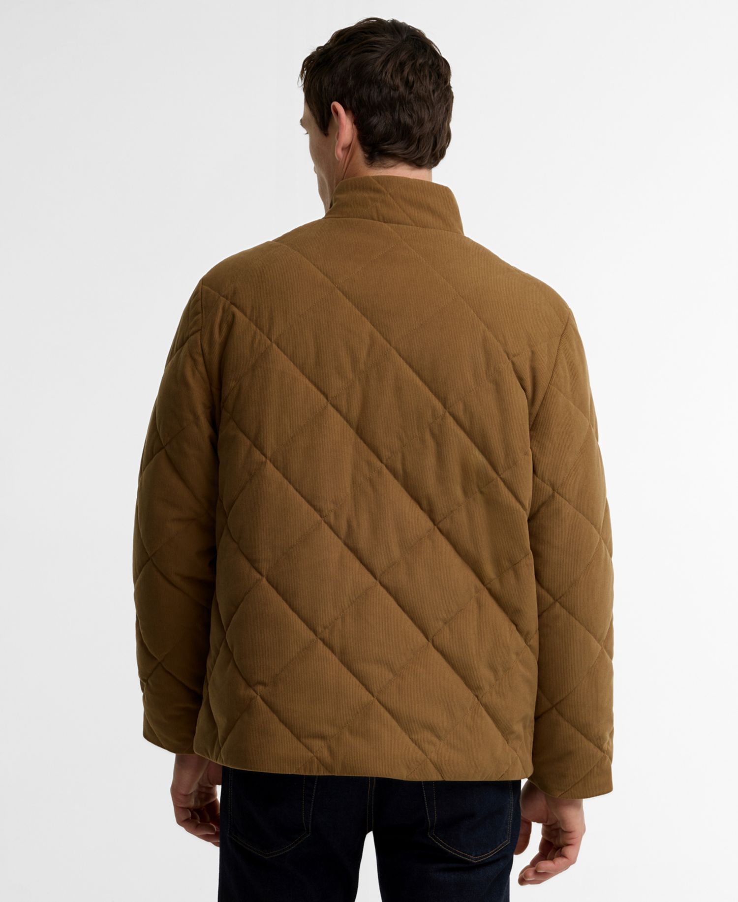 Men's Corden Quilted-Corduroy Jacket