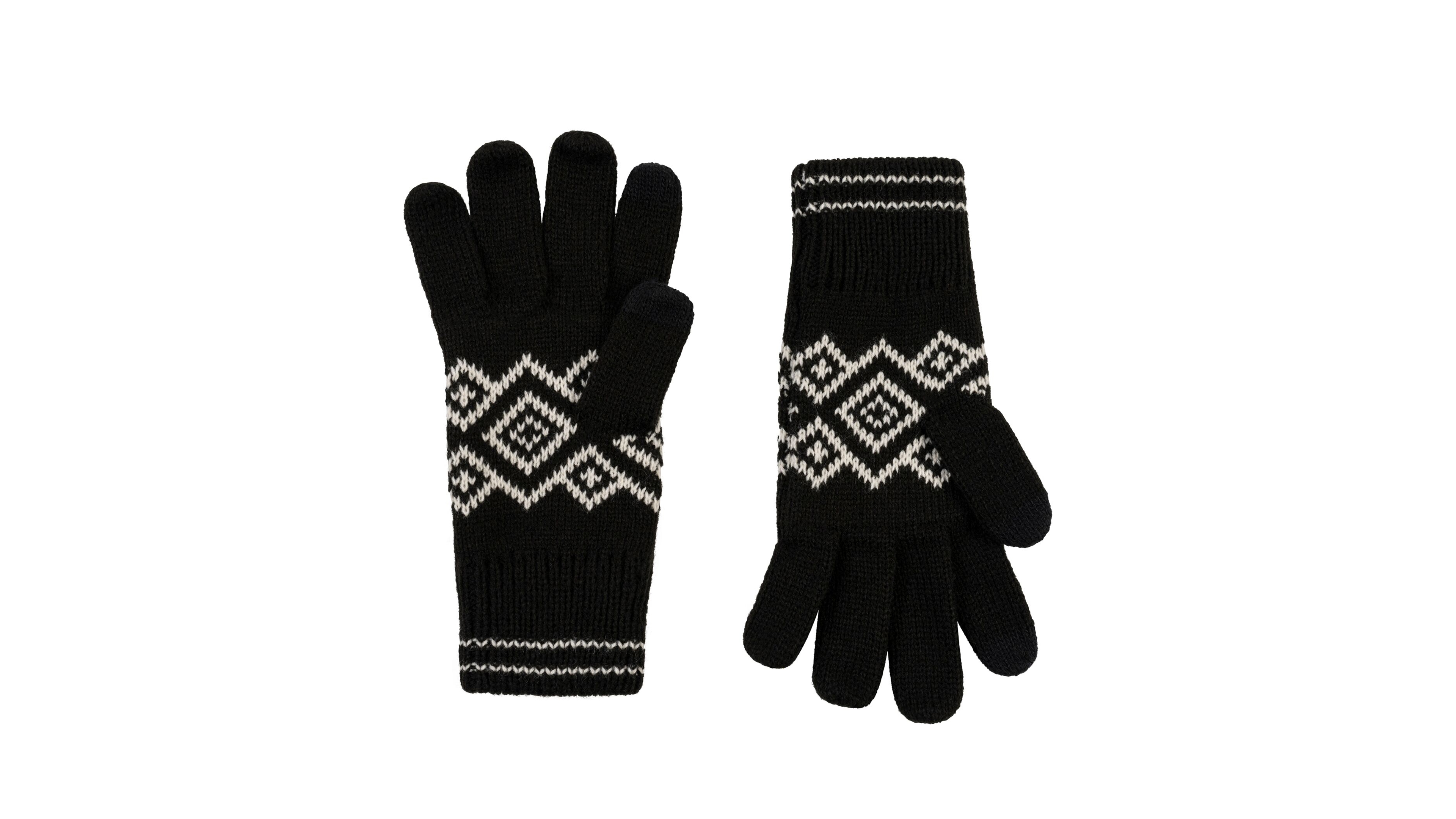 Scotch & Soda Women's Snow Cap Fairisle Touchscreen Gloves