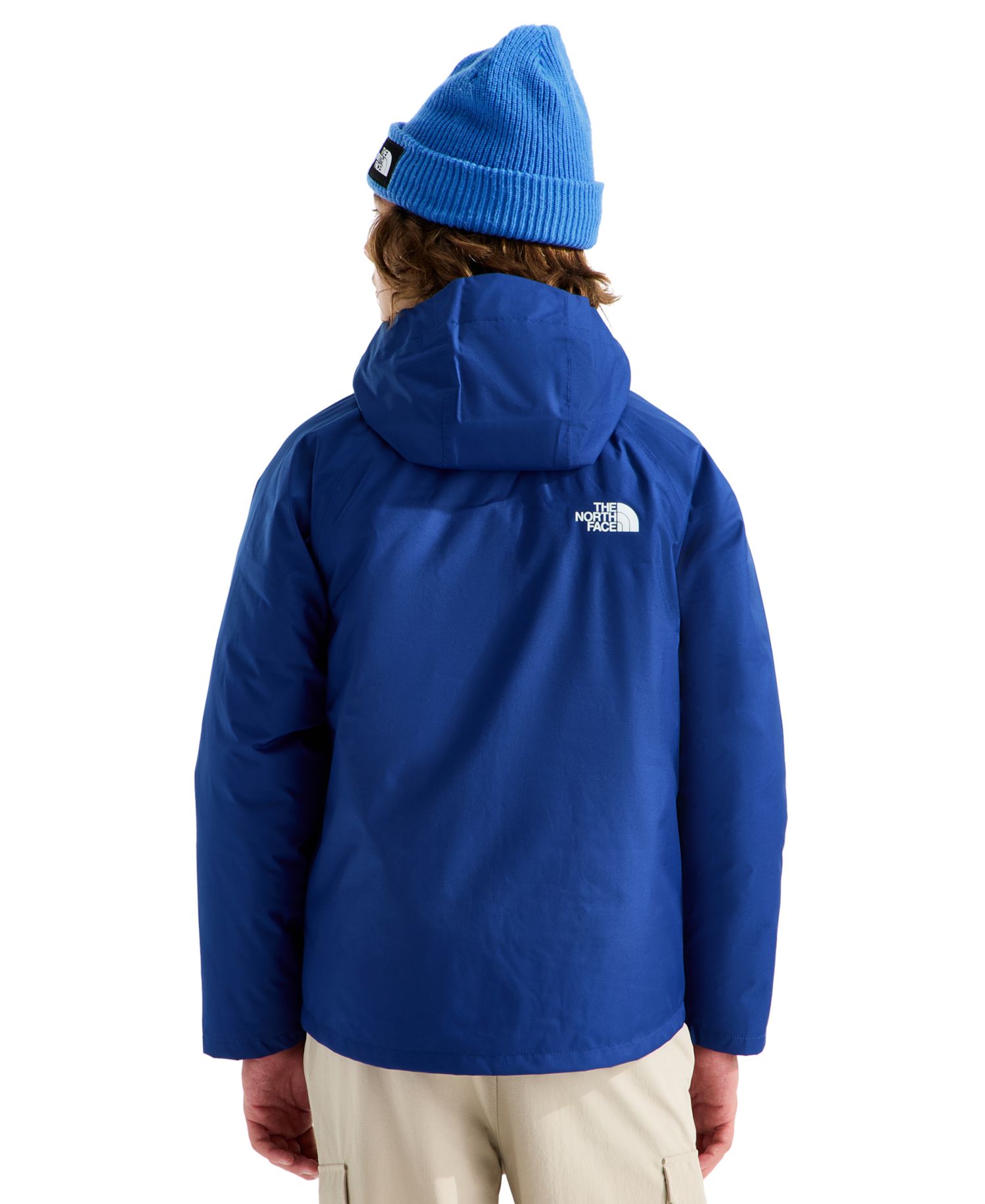Boys' and Girls' Perrito 4-N-1 Waterproof Hooded Reversible Jacket