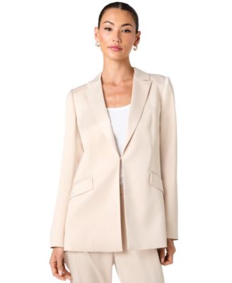 Women's Maelys Stretch Long-Sleeve Satin Blazer