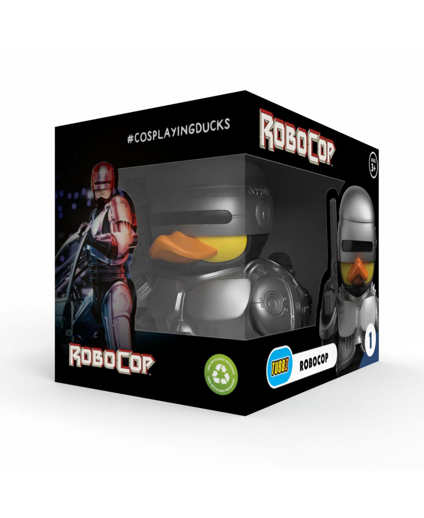 Детская фигурка TUBBZ RoboCop 4.5" Collectible Boxed Edition Figurine, Ages 5+, цвет: Open Miscellaneous — фото 2