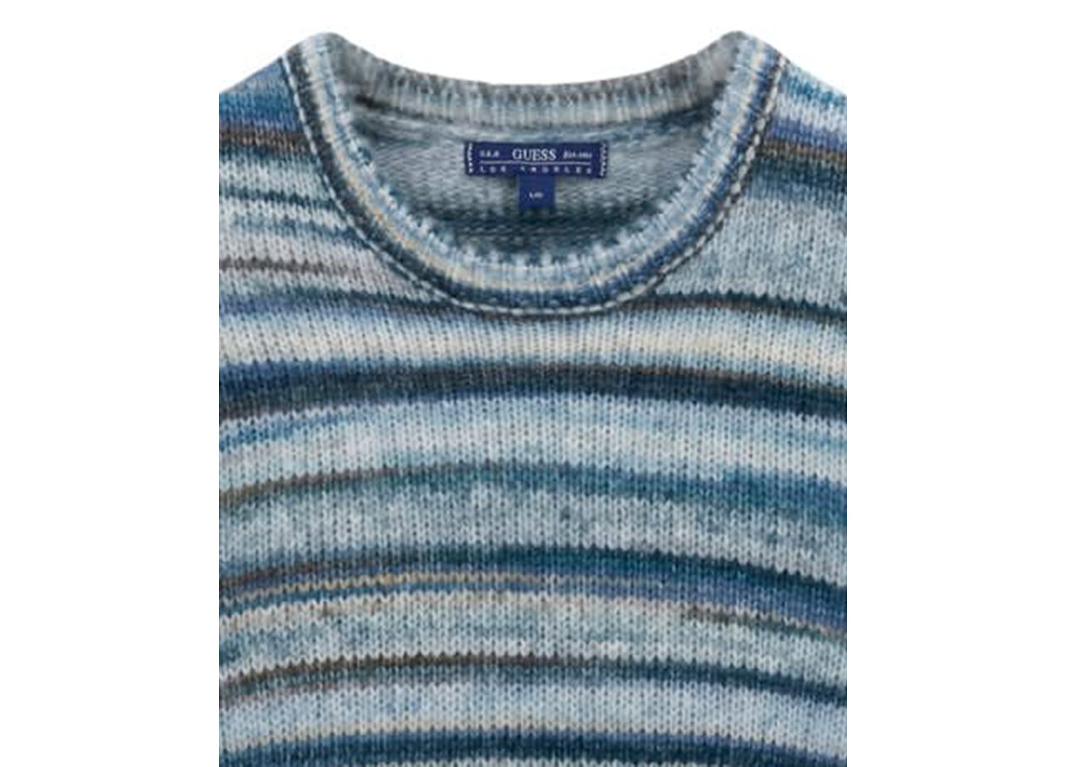 Men's Zayn Wool-Blend Stripe Crewneck Sweater