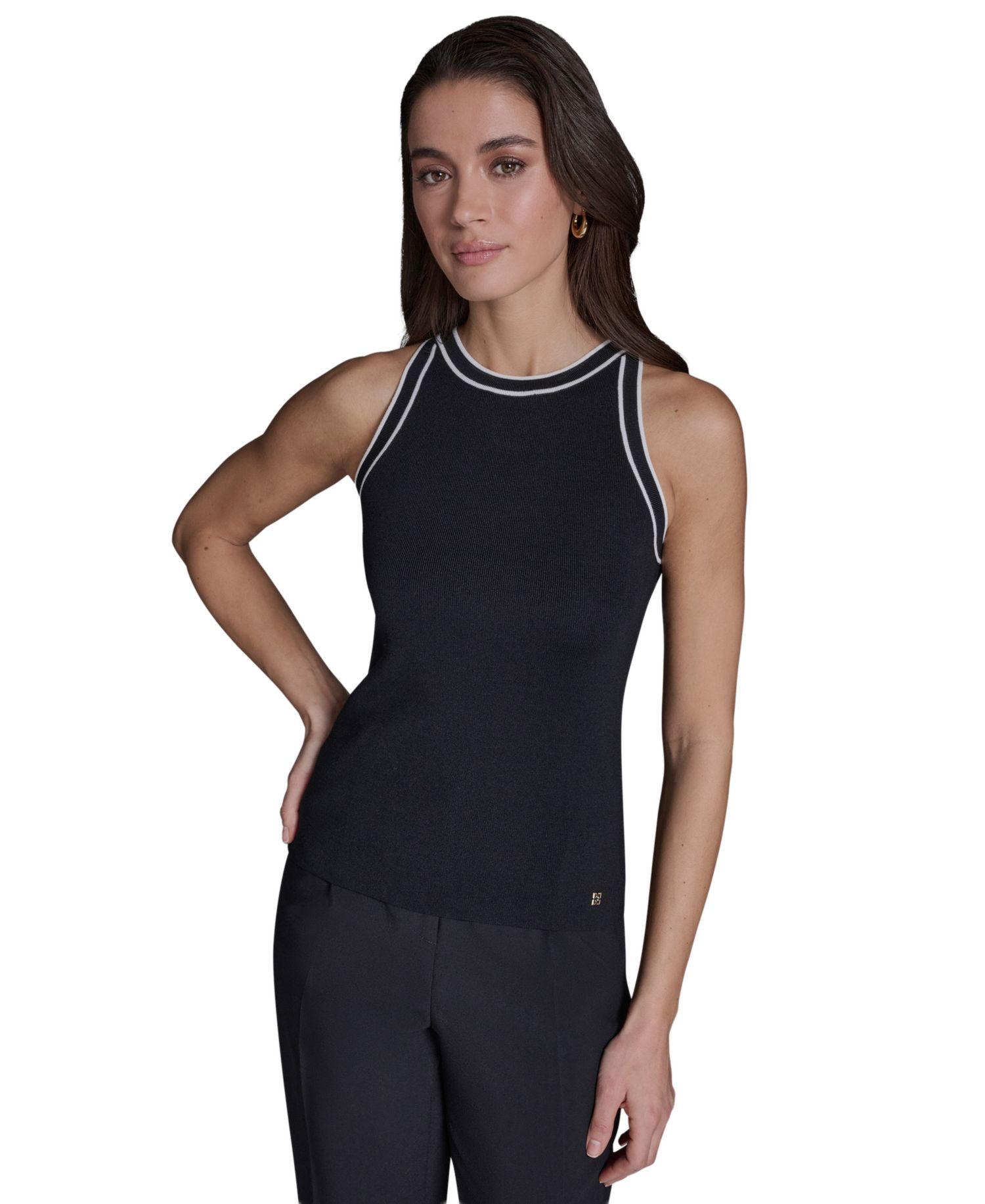 Women's Crewneck Sleeveless Tank Top