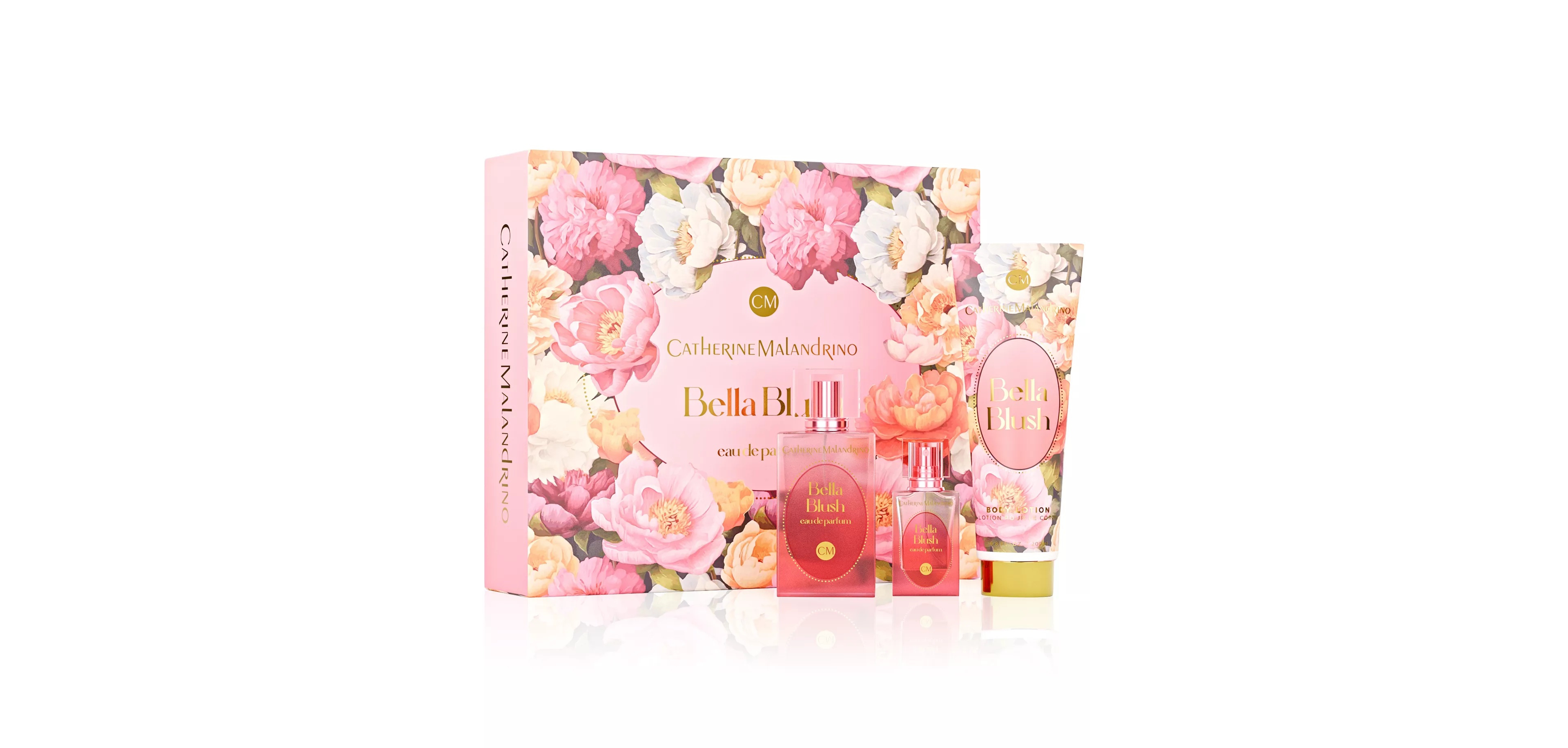 Catherine Malandrino 3 Piece Bella Blush Eau de Parfum Gift Set