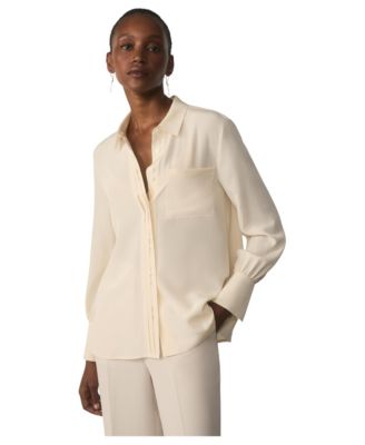 Women's Corso Silk Collared Blouse