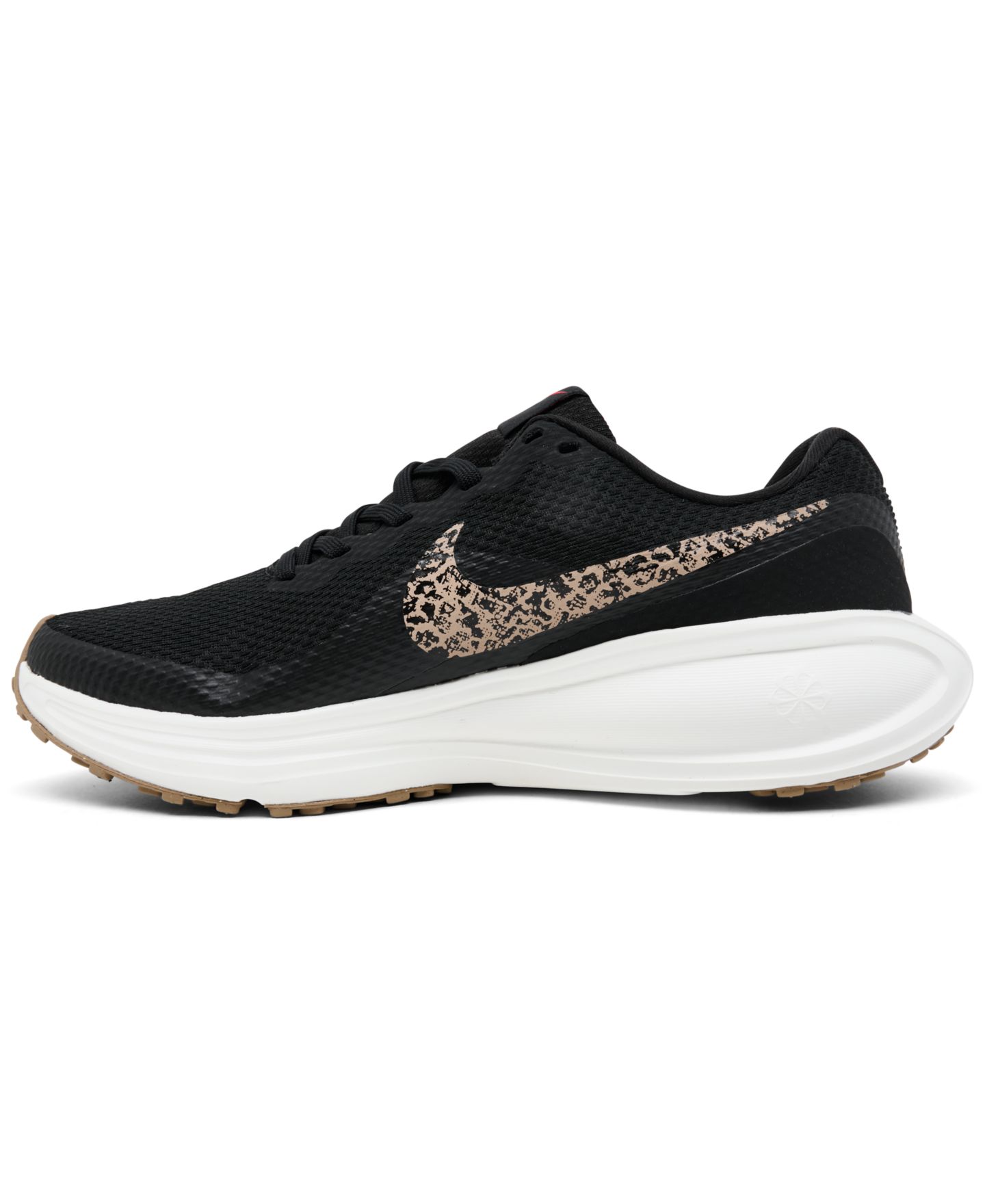 Женские кроссовки Nike Revolution 8 Leopard-Print Running, цвет: Чёрный / Разноцветный — фото 2