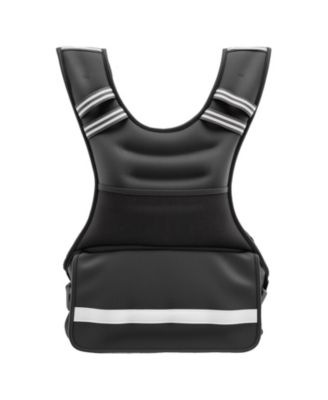 24 to 40 lb X-Shape Weighted Vest Set with Eight Weight Packs