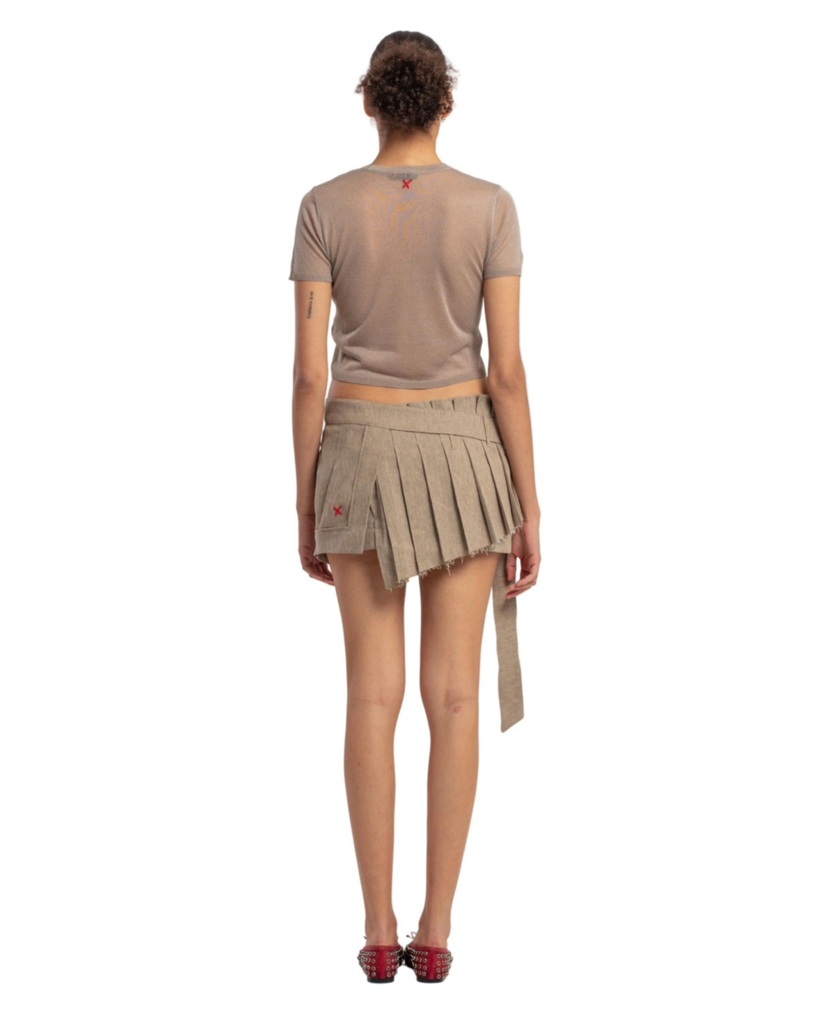 Pcfg Women's Relaxed-Fit Short-Sleeve Knit Top