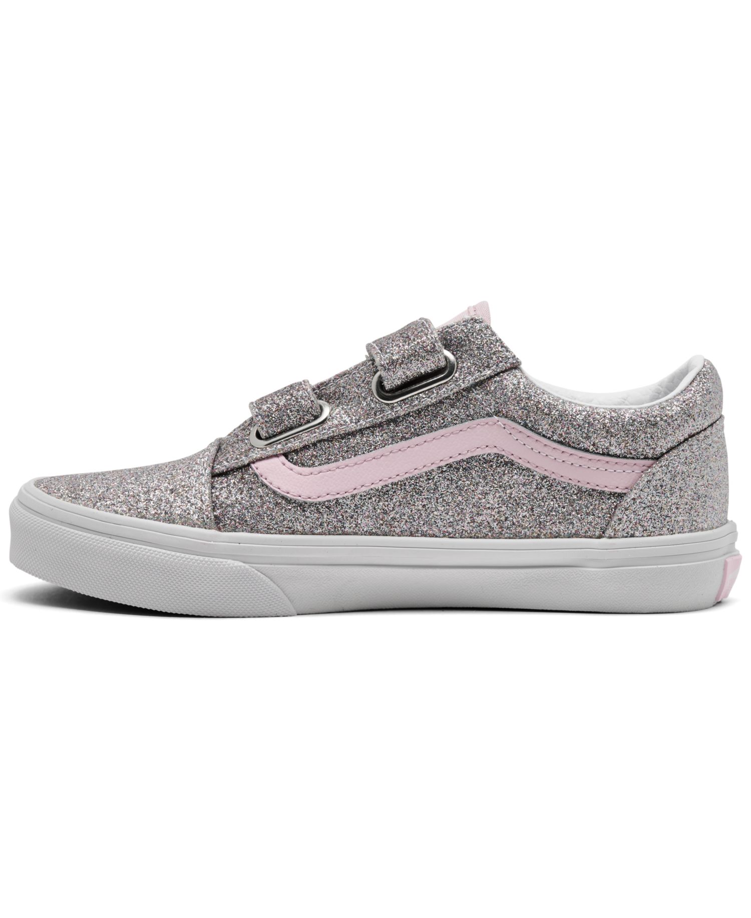 Little Boys' and Girls' Old Skool V Low-Top Retro Classic Sneakers from Finish Line
