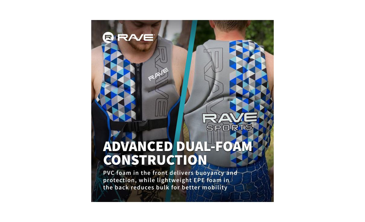 Rave Sports Men s Neoprene Dynamic Life Vest