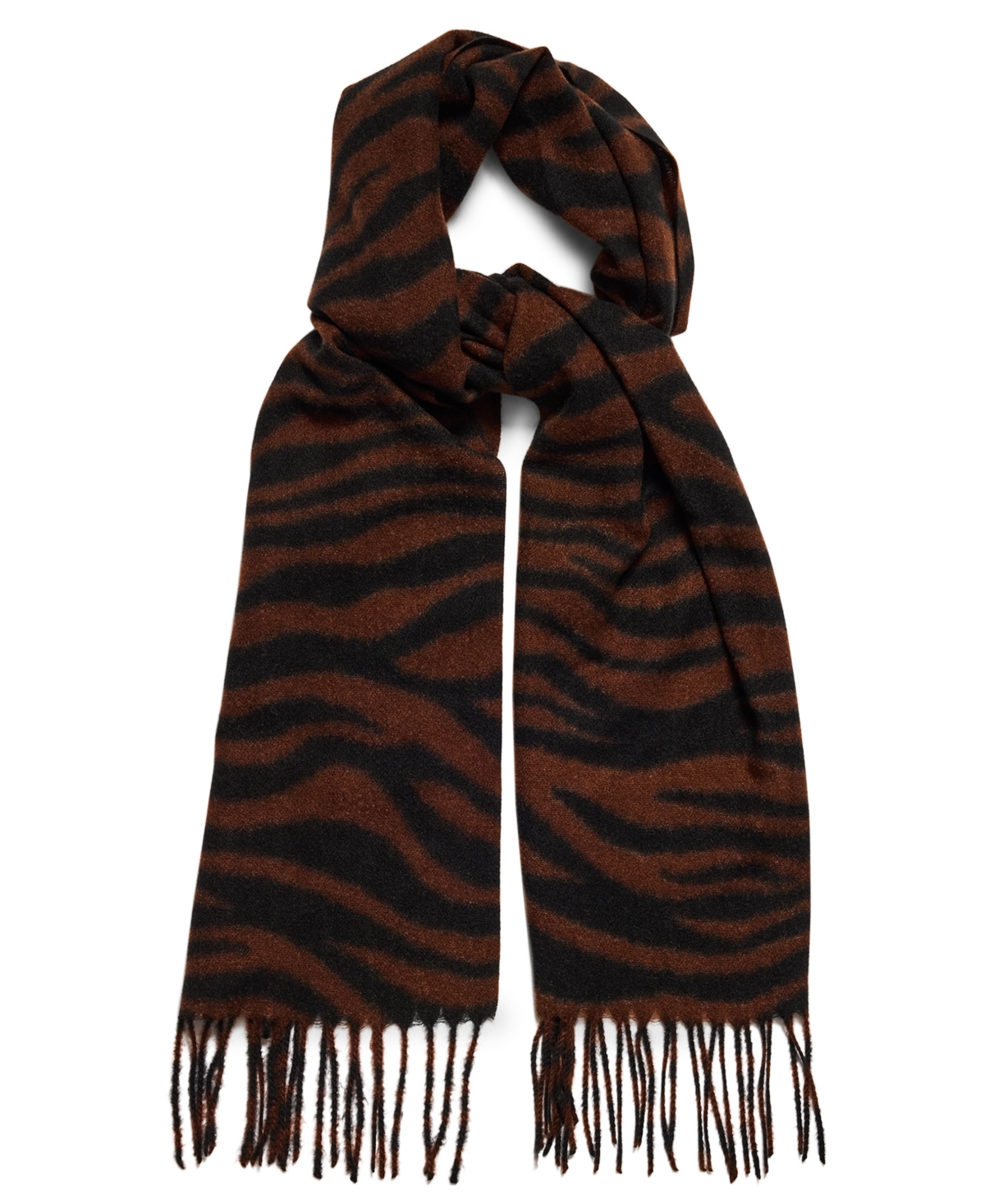 Steve Madden Zebra Print Midweight Scarf