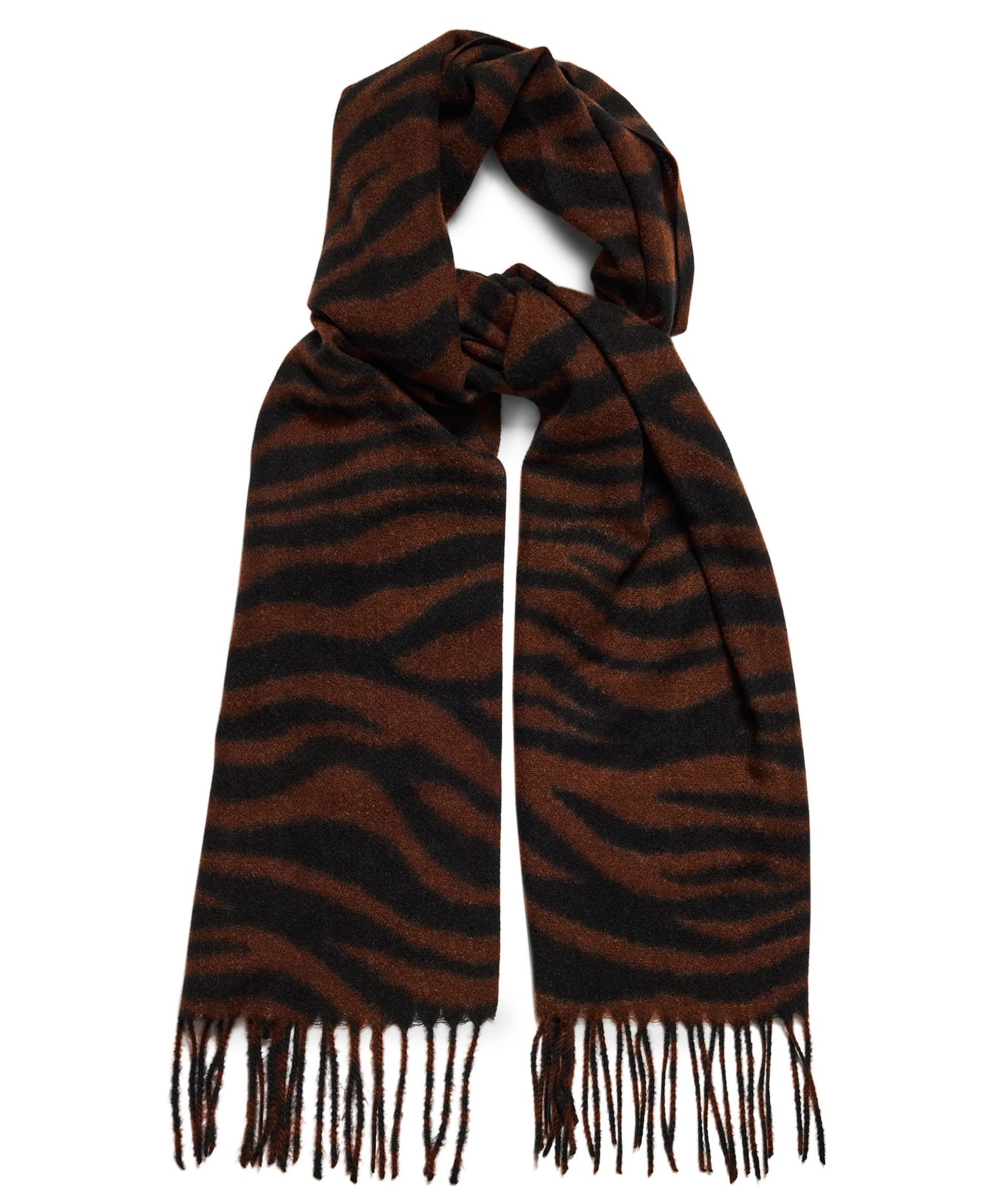 Zebra Print Midweight Scarf