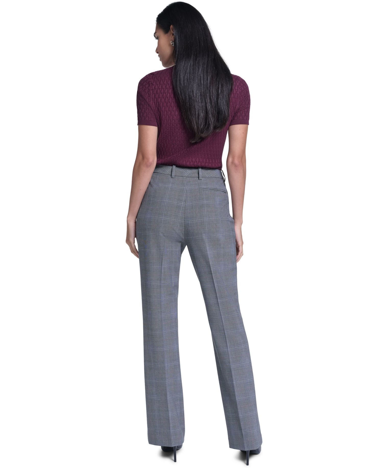 Women's Modern Fit Straight-Leg High-Rise Pants