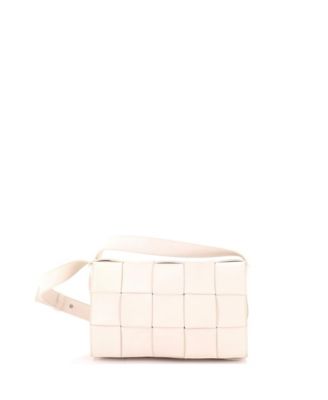 Pre-Owned Bottega Veneta Cassette Crossbody Bag Maxi Intrecciato