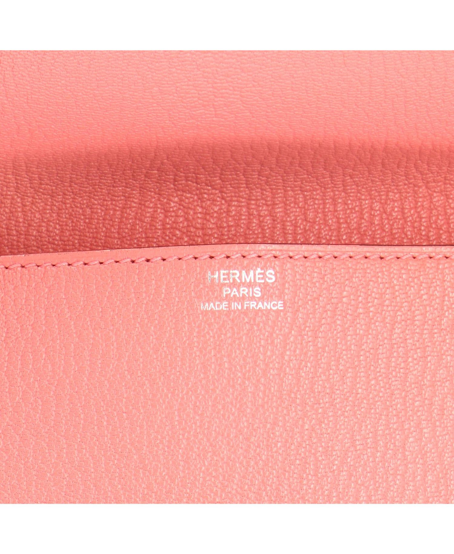 Pre-Owned Hermes Cinhetic Clutch Chevre Mysore