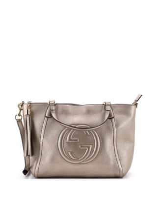 Small Soho Convertible Top Handle Bag Leather
