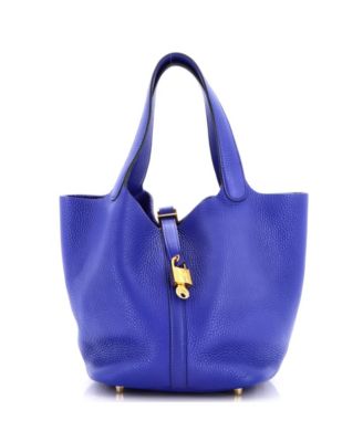 Pre-Owned Hermes MM Picotin Lock Bag Clemence