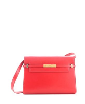 Medium Manhattan Shoulder Bag Leather